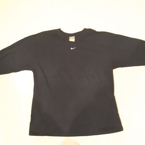 Mens Heavy and warm Cotton Nike long sleeve shirt